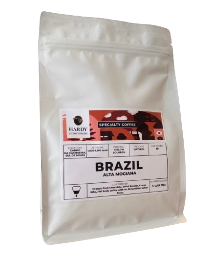 hardy Specialty Coffee beans Brazil Alta Mogiana